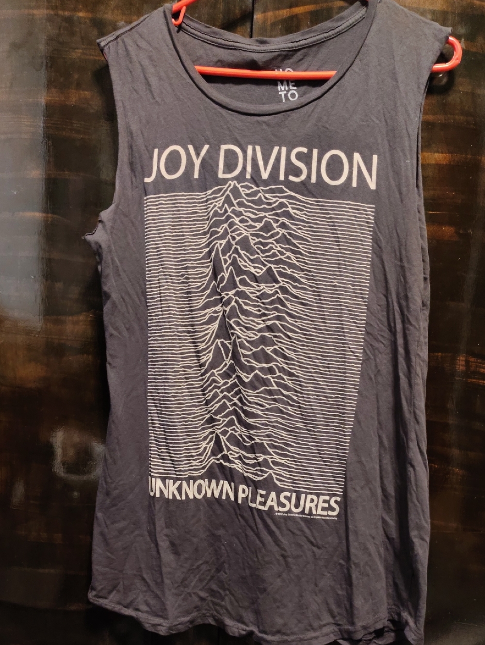 Joy Division "Unknown Pleasures" Graphic Muscle Tee Tank